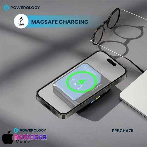 پاوربانک 100W پاورولوژی مدل Powerology PPBCHA79 ظرفیت 20000mA/h — تصویر ۵