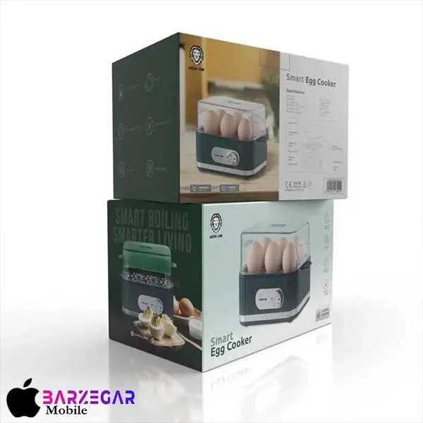 تخم مرغ پز هوشمند گرین لاین مدل Green Lion Smart Egg Cooker GNSMEGGCKRGN — تصویر ۶