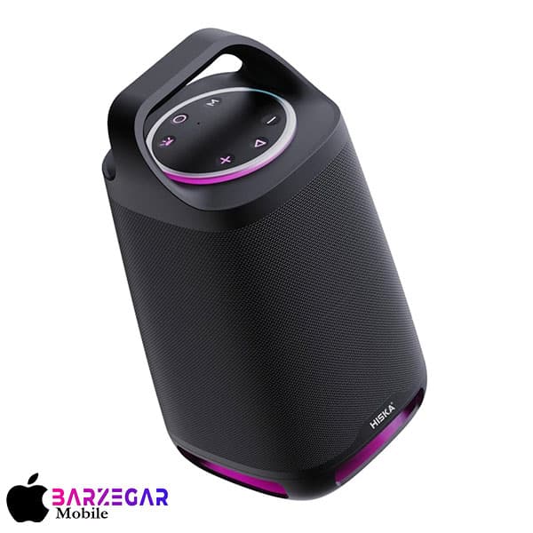 اسپیکر بلوتوثی قابل حمل 80W هیسکا مدل Hiska B172 — تصویر ۳