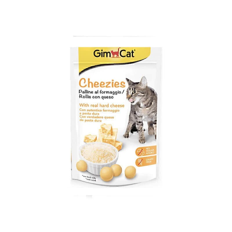 تشویقی گربه جیم کت با پنیر GimCat Chezees Rollies وزن 40 گرم — تصویر ۲