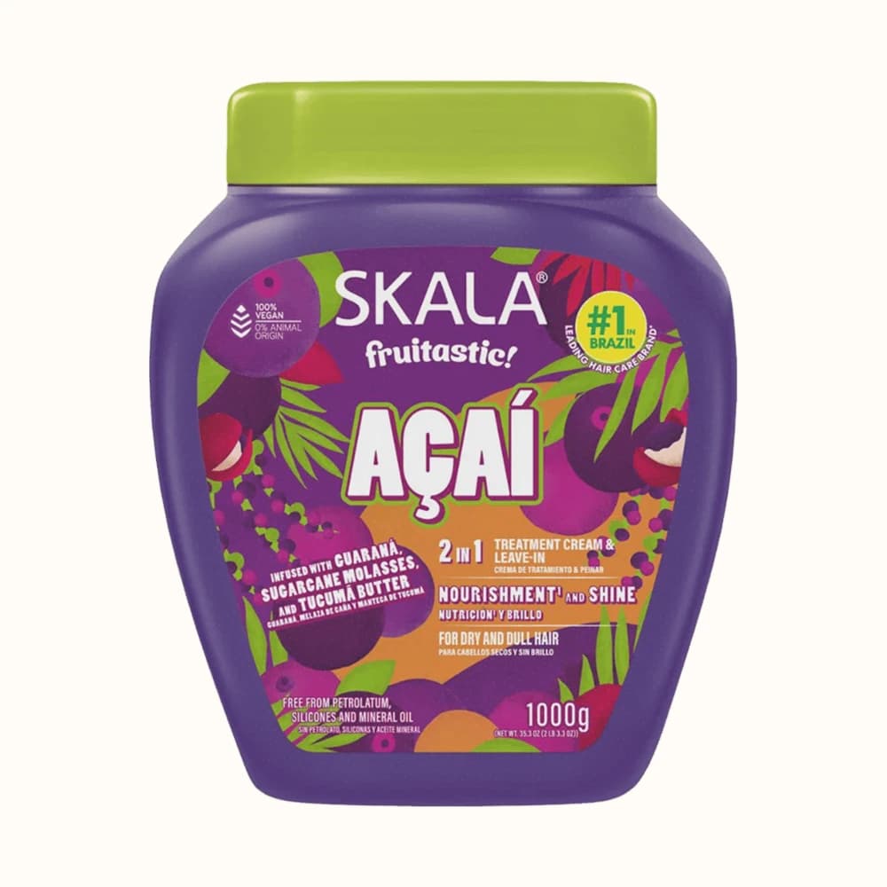 کرم نرم و مغذی کننده 2 در 1 اسکالا مدل Acai مناسب انواع مو
