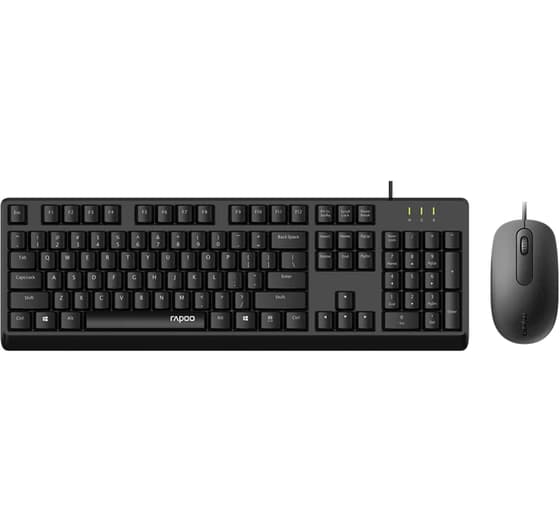 کیبورد و ماوس رپو مدل X130 Pro با حروف فارسی