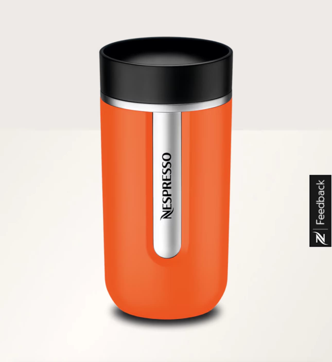 تراول ماگ اورجینال نسپرسو NESPRESSO نارنجی (Mandarin )مدل NOMAD