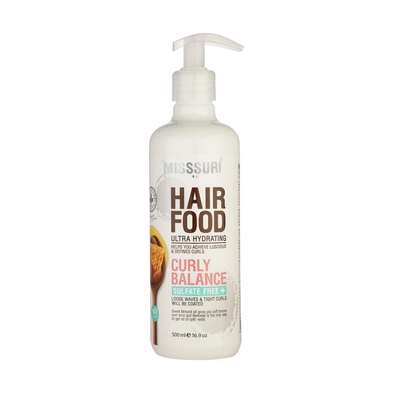 ماسک مو میسوری مدل Curly Balance مناسب موهای فر حجم 500 میلی لیتر