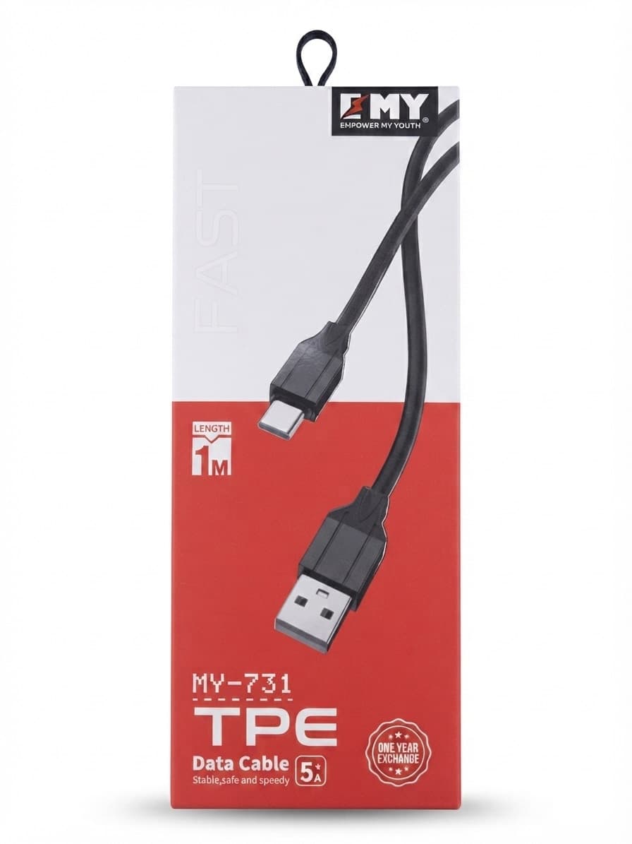 کابل شارژر USB به Type-C مدل MY-731 - کالاچک