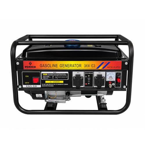 موتور برق ۳ کیلووات ونیکو VONICO IC3بنزینی سیم مس