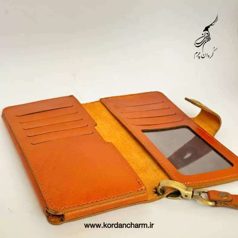 کیف پول چرم کیهان طرح ساده — تصویر ۴
