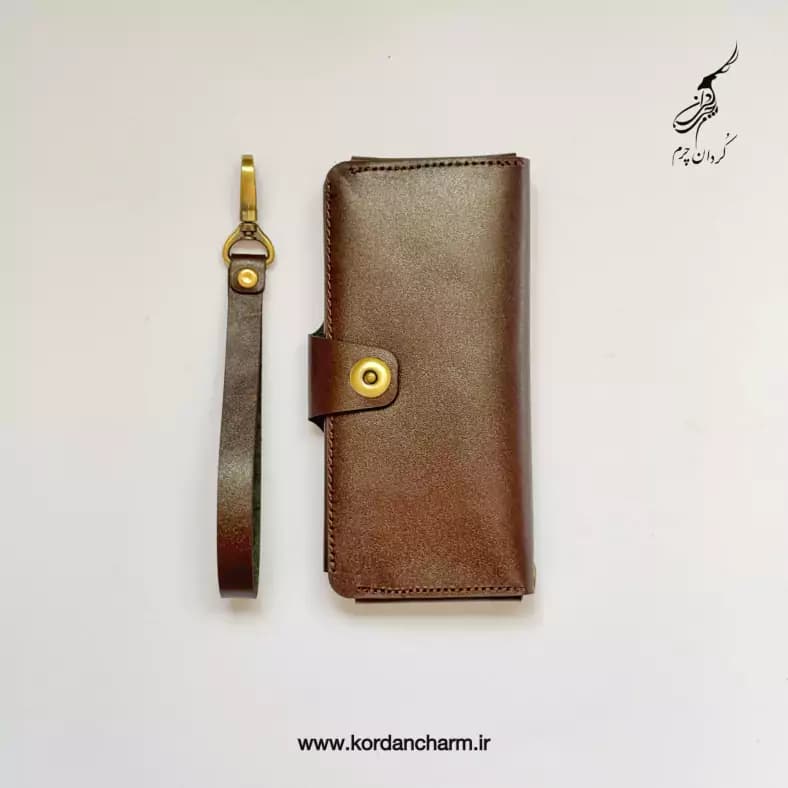 کیف پول چرم کیهان طرح ساده — تصویر ۸