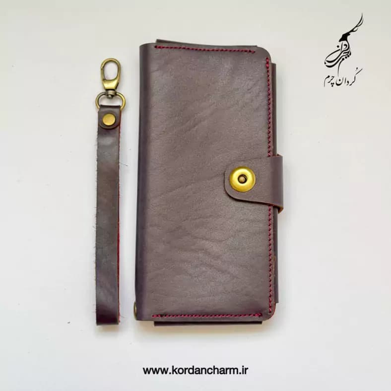 کیف پول چرم کیهان طرح ساده — تصویر ۷