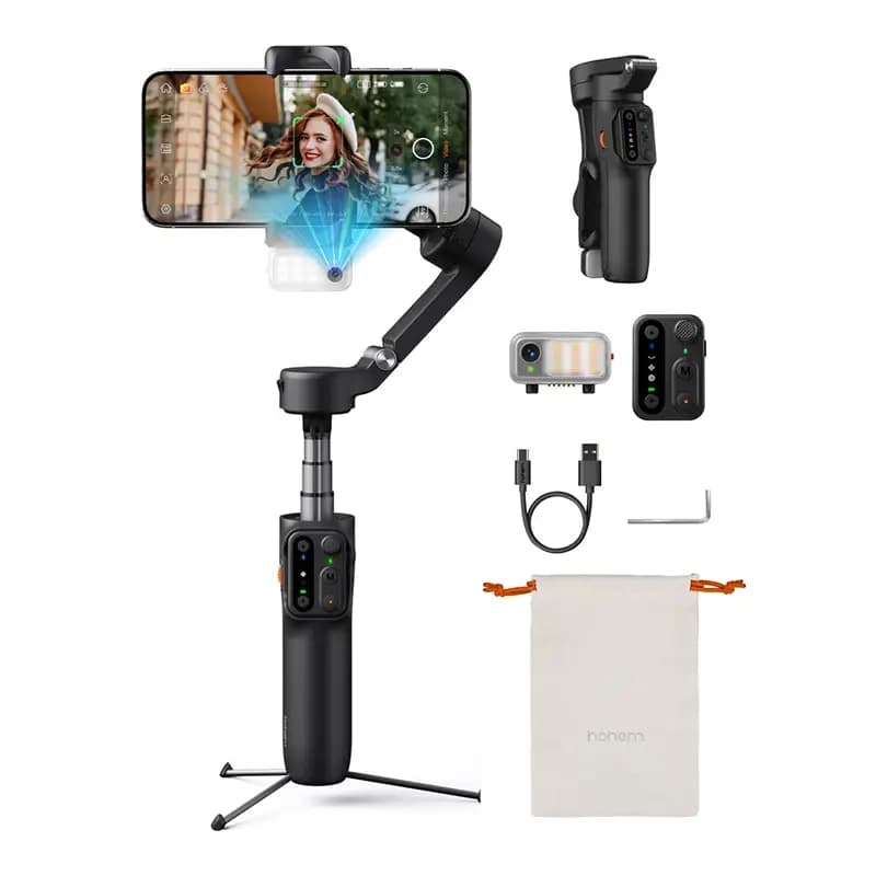 گیمبال موبایل هوهم iSteady X3 SE | لرزشگیر سهمحوره سبک و اقتصادی