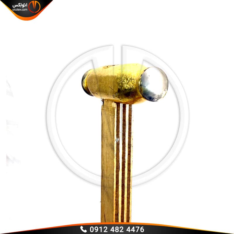 چکش صافکاری بیرنگی دوسر گرد استوانه ای مدل TK-2 — تصویر ۲