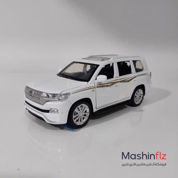 ماشین فلزی تویوتا لندکروز 4WD سایز 16 سانتی کد 15918 - قیمت عالی ❤️ مهر 1405