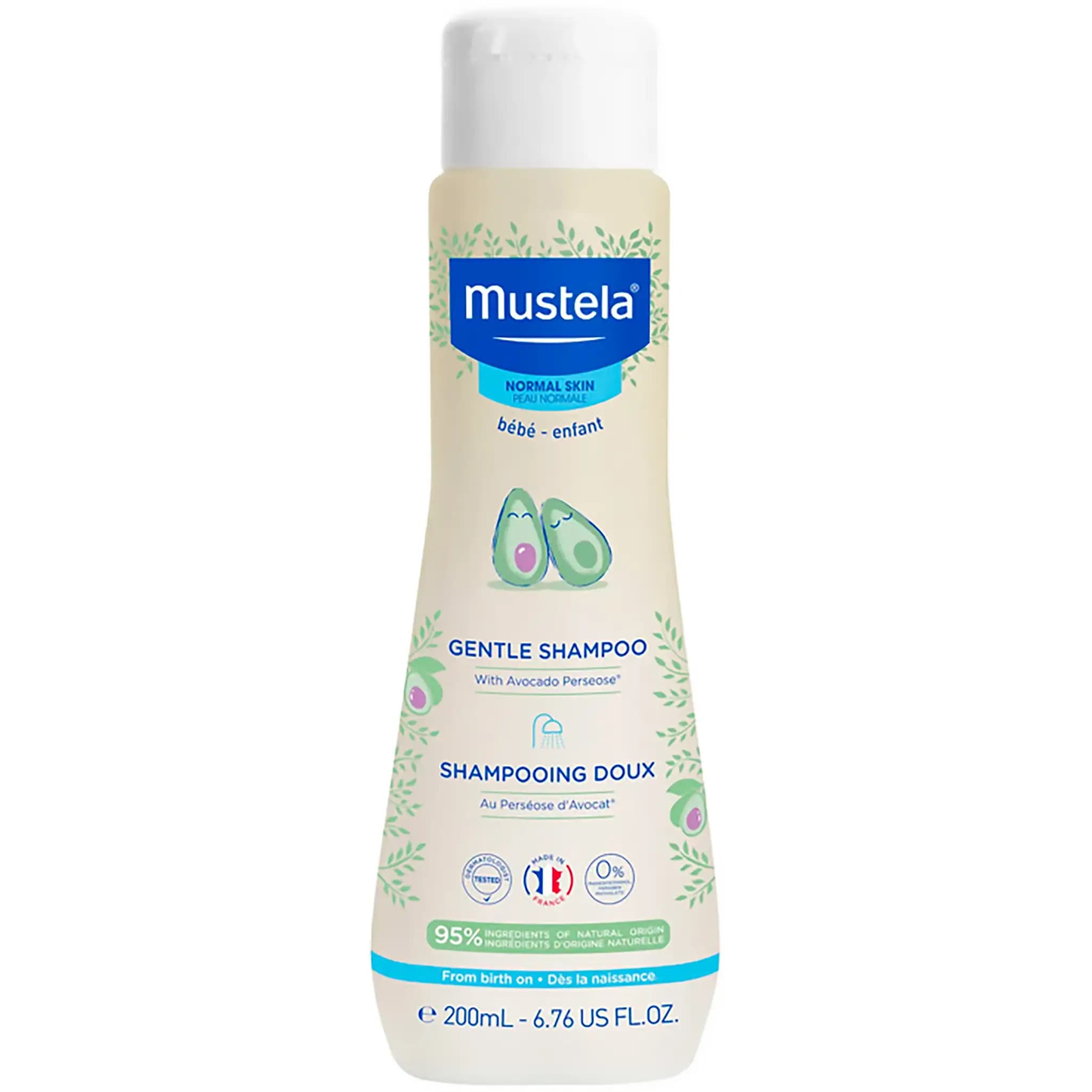 شامپو سر ملایم کودک حاوی عصاره آووکادو موستلا 200 میل Mustela — تصویر ۸