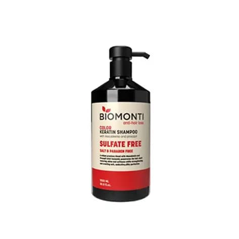 شامپو فاقد سولفات مخصوص موهای رنگ شده بیومونتی 1000 میل Biomonti
