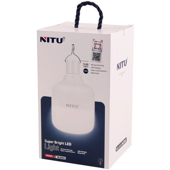 لامپ LED شارژی نیتو مدل NITU NT-LED02