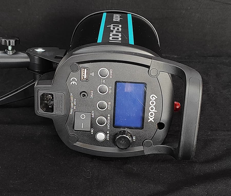 دو شاخه فلاش Godox QS 400 II دست دوم | نگاه شاپ — تصویر ۲