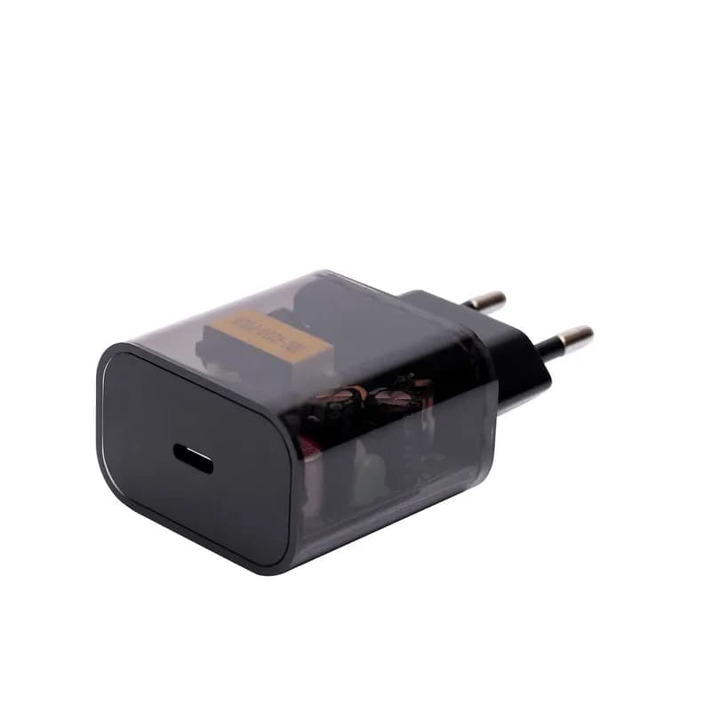 شارژر دیواری 20وات کلومن مدل KC-H125 مشکی گارانتی 12 ماهه تکنوپاز - اوجوز مارکت