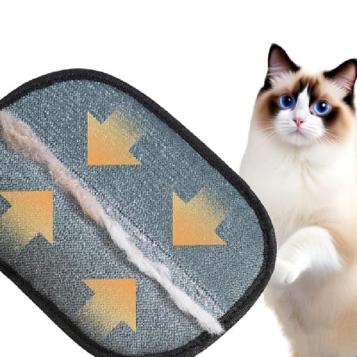 دستکش پرزگیر دائمی سگ و گربه درجه 1 اصل X Master Pet Hair-Removing Gloves — تصویر ۵