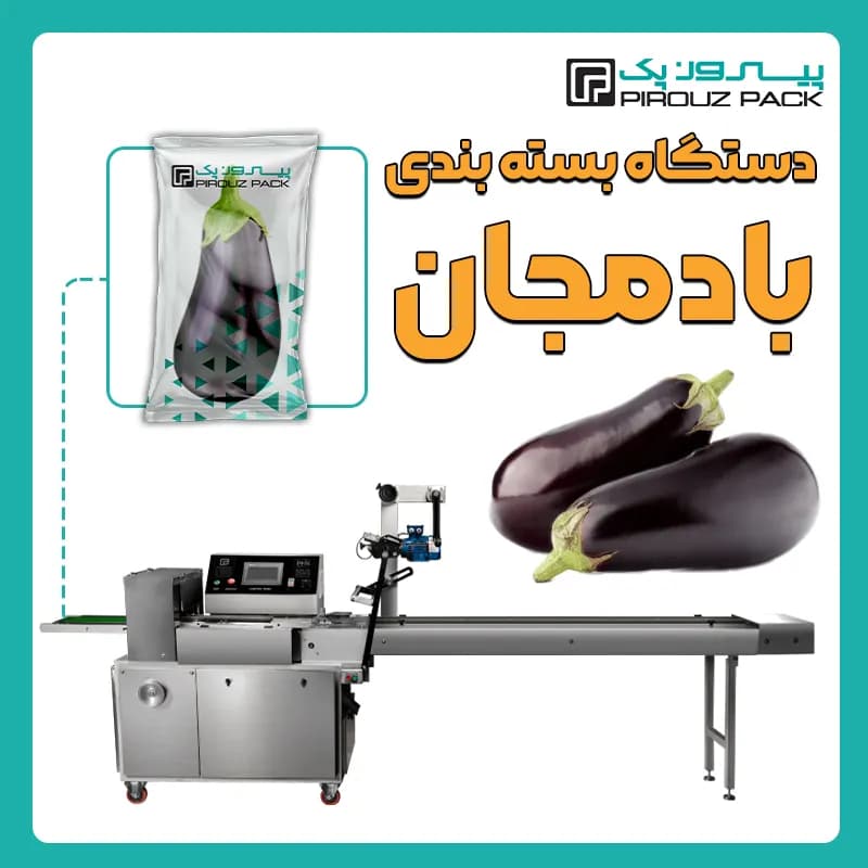 دستگاه بسته بندی بادمجان