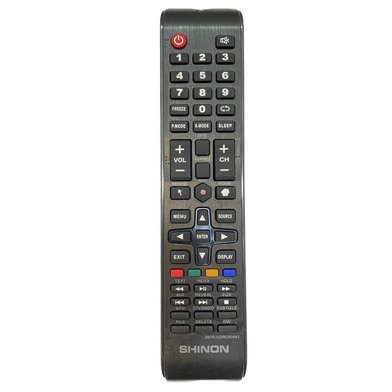 ریموت کنترل تلویزیون شینون مدل SHINON 1078