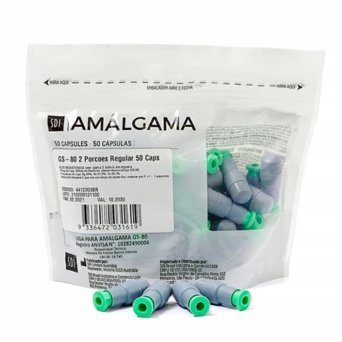 آمالکپ50عددی کپسولی اس دی آی AMALGAM SDI GS-80 — تصویر ۴