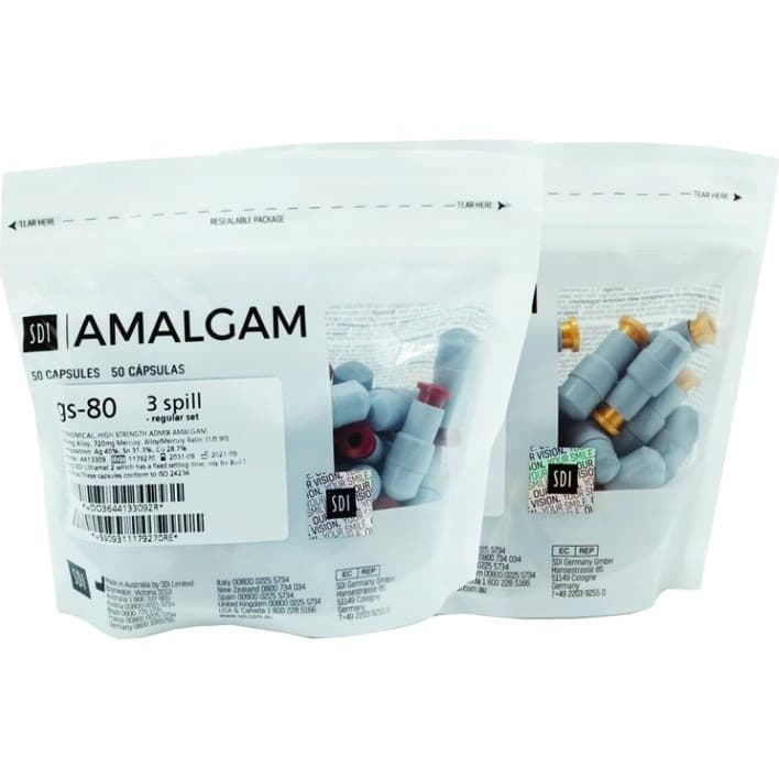 آمالکپ50عددی کپسولی اس دی آی AMALGAM SDI GS-80 — تصویر ۳
