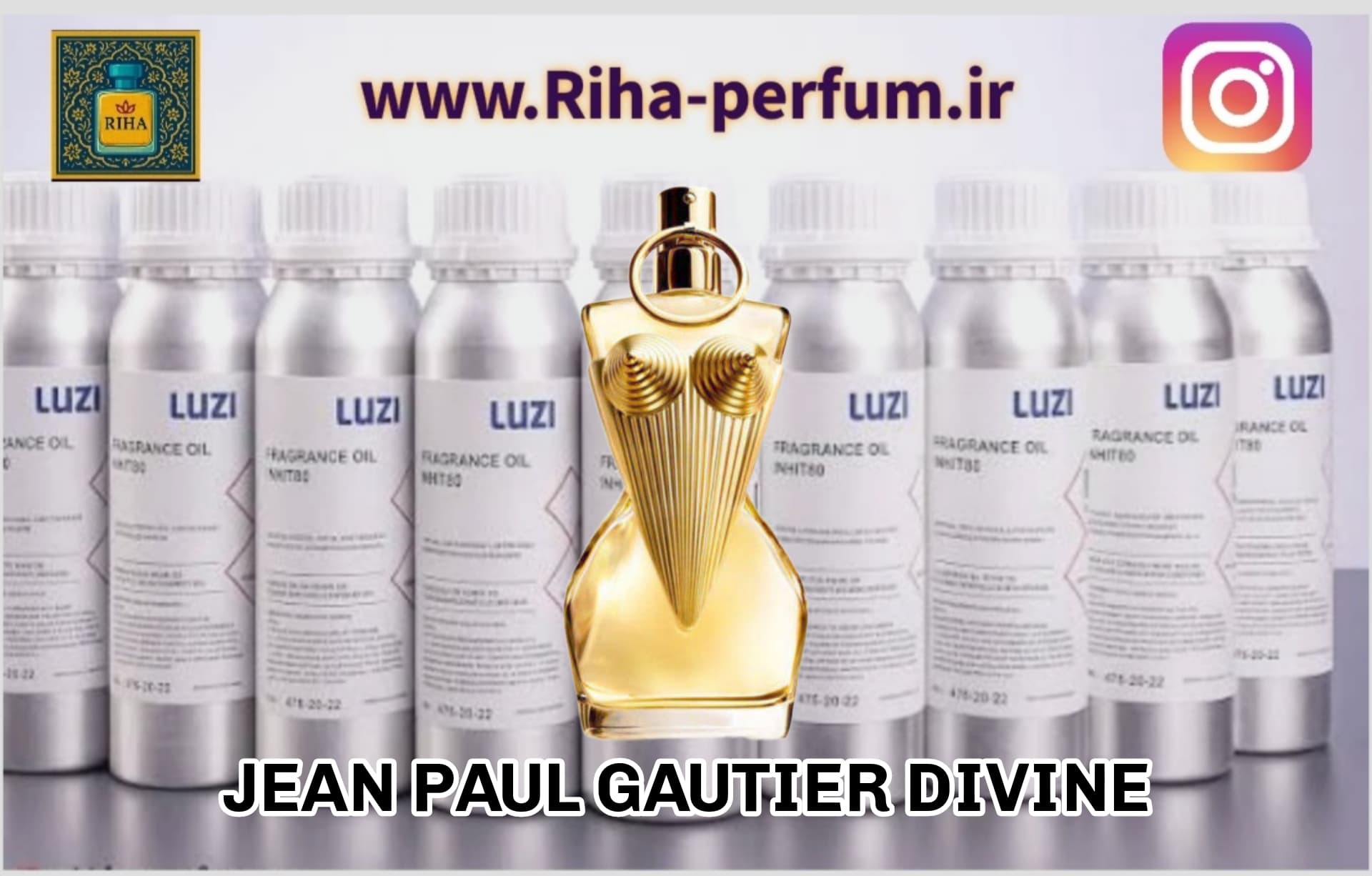 عطر زنانه ژان پل گوتیه دیوین (دیواین) (لوزی ، ژیوادان ، اکسپرشنز ، lvl)