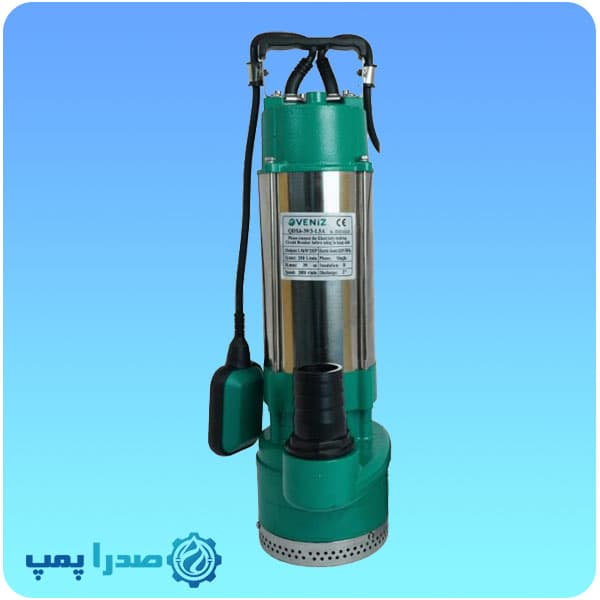 کفکش ونیز 2 اینچ 50 متری بدنه چدن ، استیل QDX6-50/4-2.2A
