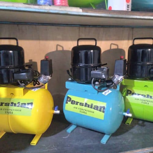کمپرسور باد یخچالی سیار مدل پرشین 20 لیتری بیصدا سایلنت مدل 1001