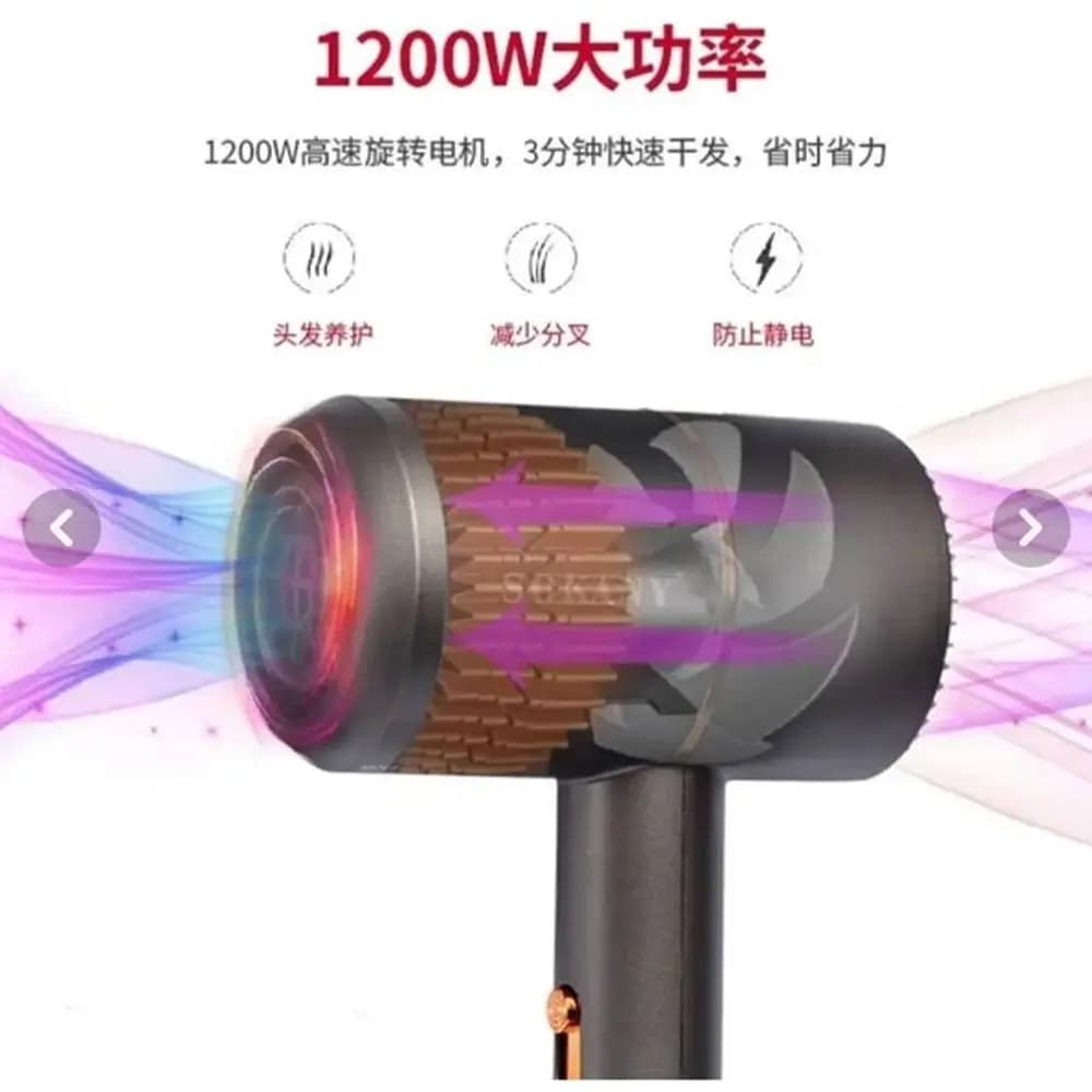 سشوار حرفه ای سوکانی مدل SOKANY SK-2202 توان 1200 وات — تصویر ۵