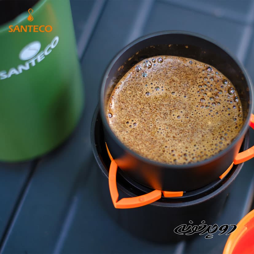 فلاسک و قهوه ساز سانتکو Santeco Kafe Multi-Purpose — تصویر ۵