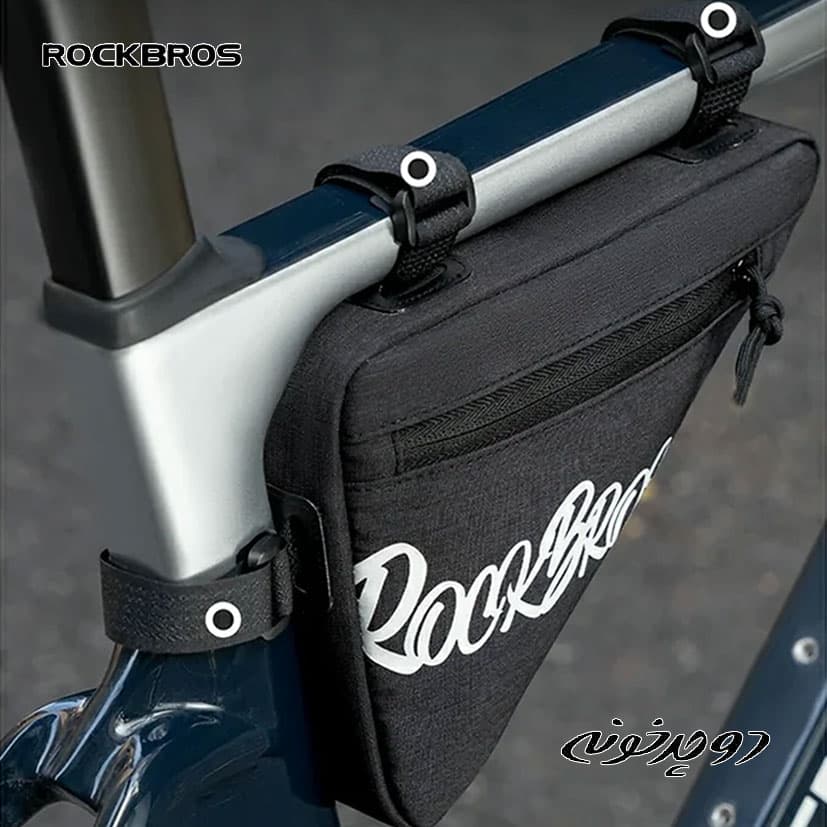کیف مثلثی راکبراس ROCKBROS FlashRide Sketch Bike Triangle Bag — تصویر ۸