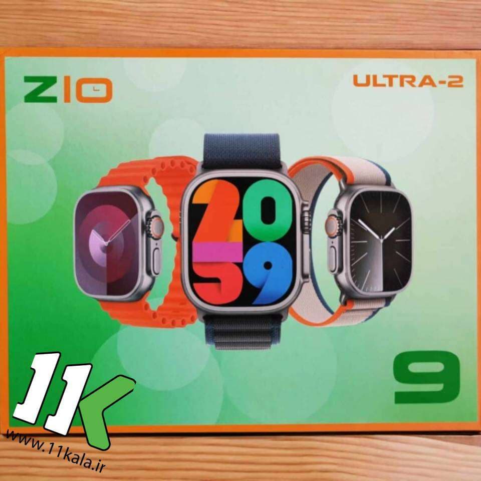 ساعت هوشمند z10 ultra2 همراه با 7 بند و یک بند فلزی — تصویر ۶