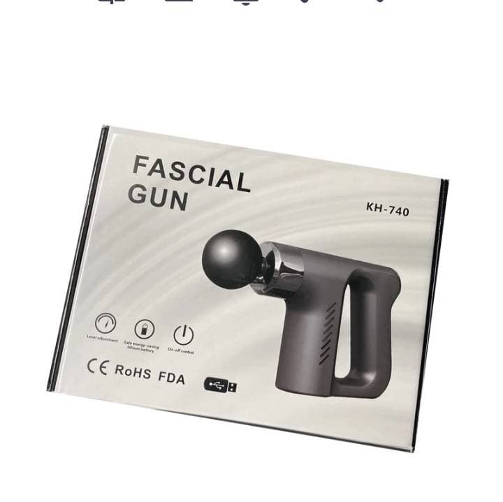 ماساژوربرقی ،تفنگی مدل fascial gun KH-740 — تصویر ۴