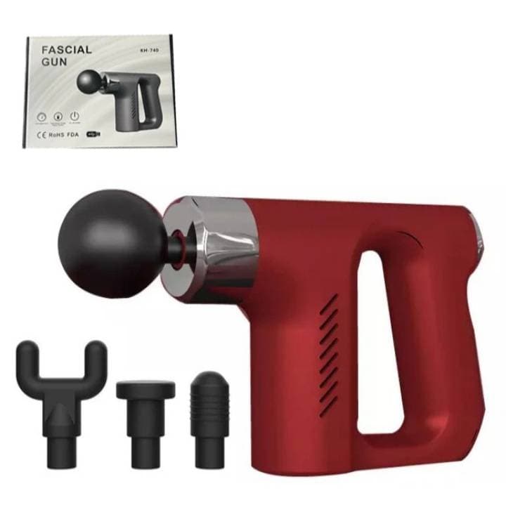 ماساژوربرقی ،تفنگی مدل fascial gun KH-740 — تصویر ۲