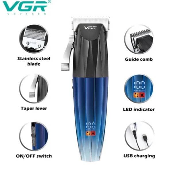 ماشین اصلاح حرفه ای مدلvgr-691(حجم زن وخط زن )
