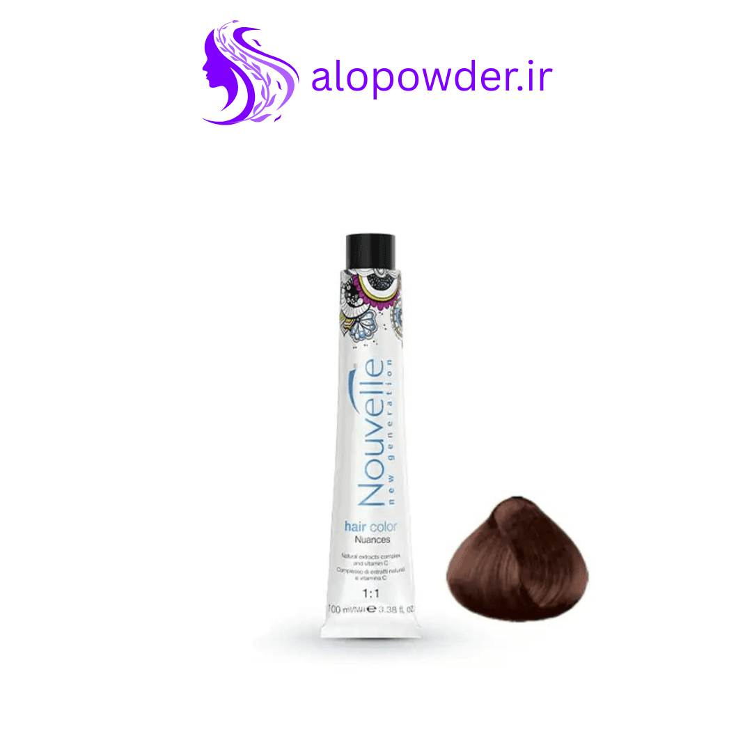 رنگ مو قهوه ای نوول Nouvelle شماره 4 حجم 100ml — تصویر ۲