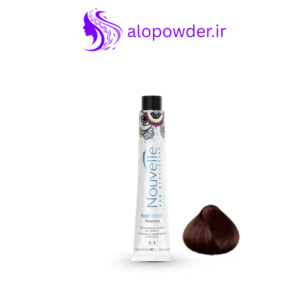 رنگ مو قهوه ای نوول Nouvelle شماره 4 حجم 100ml — تصویر ۳