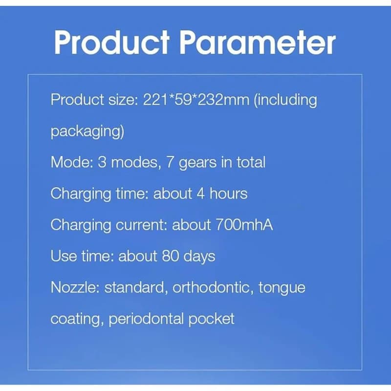 واترجت دندان شیائومی مدل SOOCAS W3 Pro — تصویر ۵