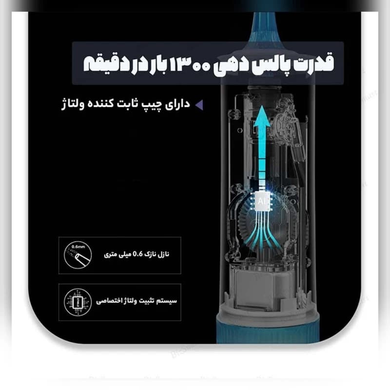 واترجت دندان شیائومی مدل SOOCAS W3 Pro — تصویر ۷