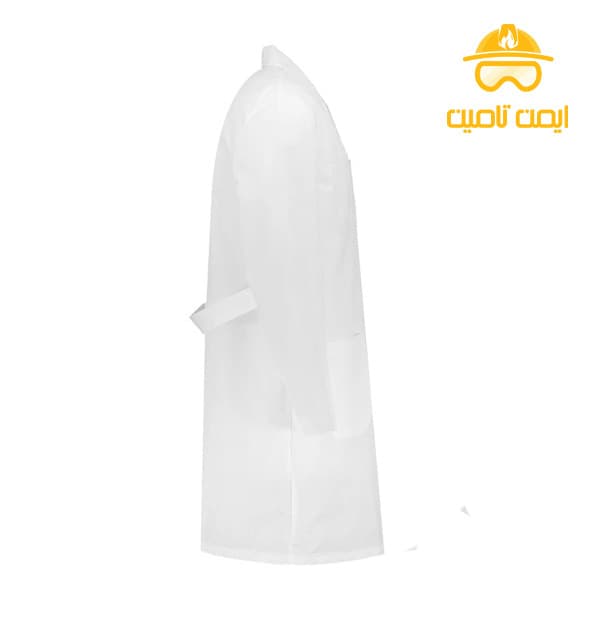 روپوش پزشکی مردانه ترگال سفید(روپوش پرستاری) — تصویر ۳
