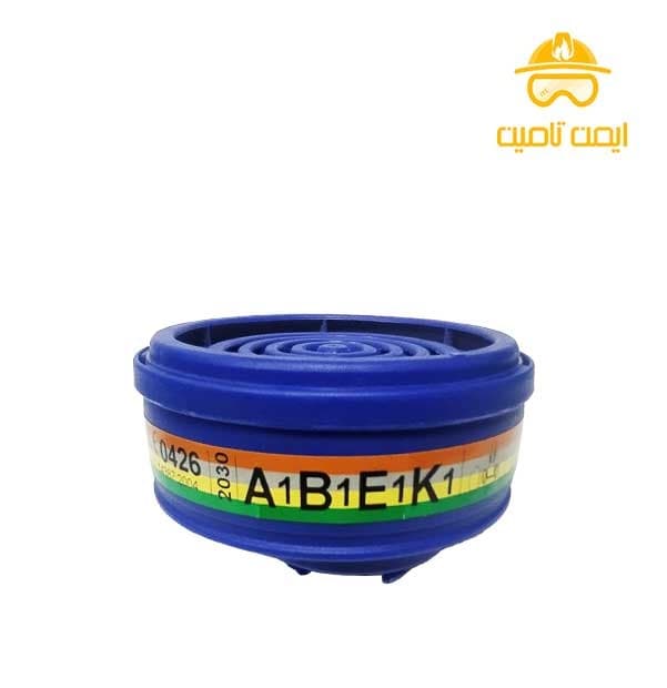 فیلتر ماسک شیمیایی 4 حالته اسپاسیانی برای ماسک نیم صورت|بسته 2 عددی