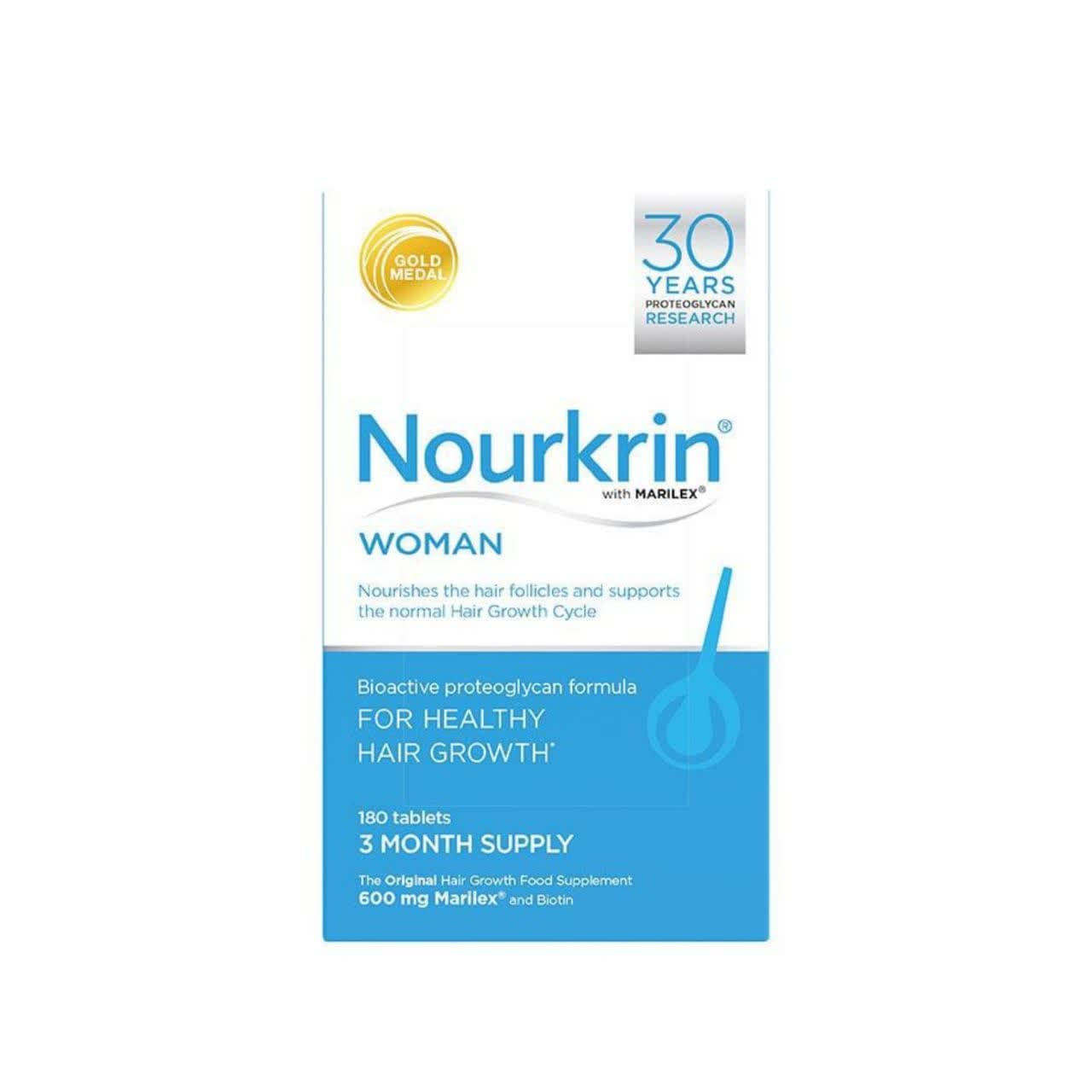 قرص نورکرین بانوان Pharmamedico دانمارک | Nourkrin Woman Hair Growth Programme 60Tablets