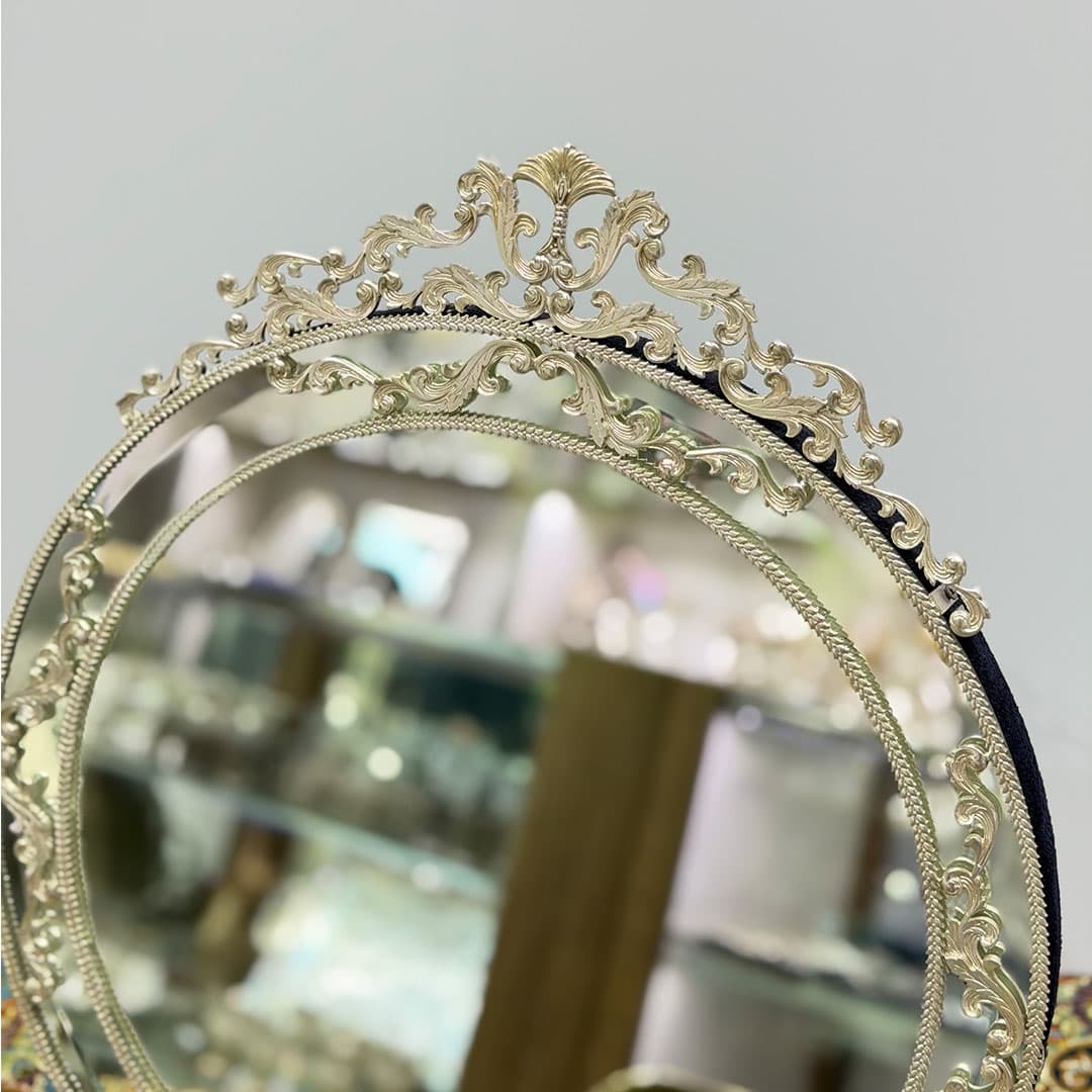 آینه دوحاشیه نقره کد ۹۲۵۴۴۶ — تصویر ۲
