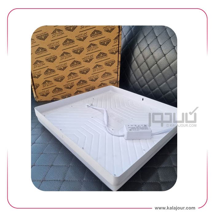 پنل مربع فول لایت رو کار 48 وات – شعاع زرین — تصویر ۳