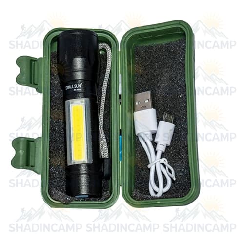 چراغ قوه اسمال سان مدل ZY-R911 - شادین کمپ — تصویر ۳