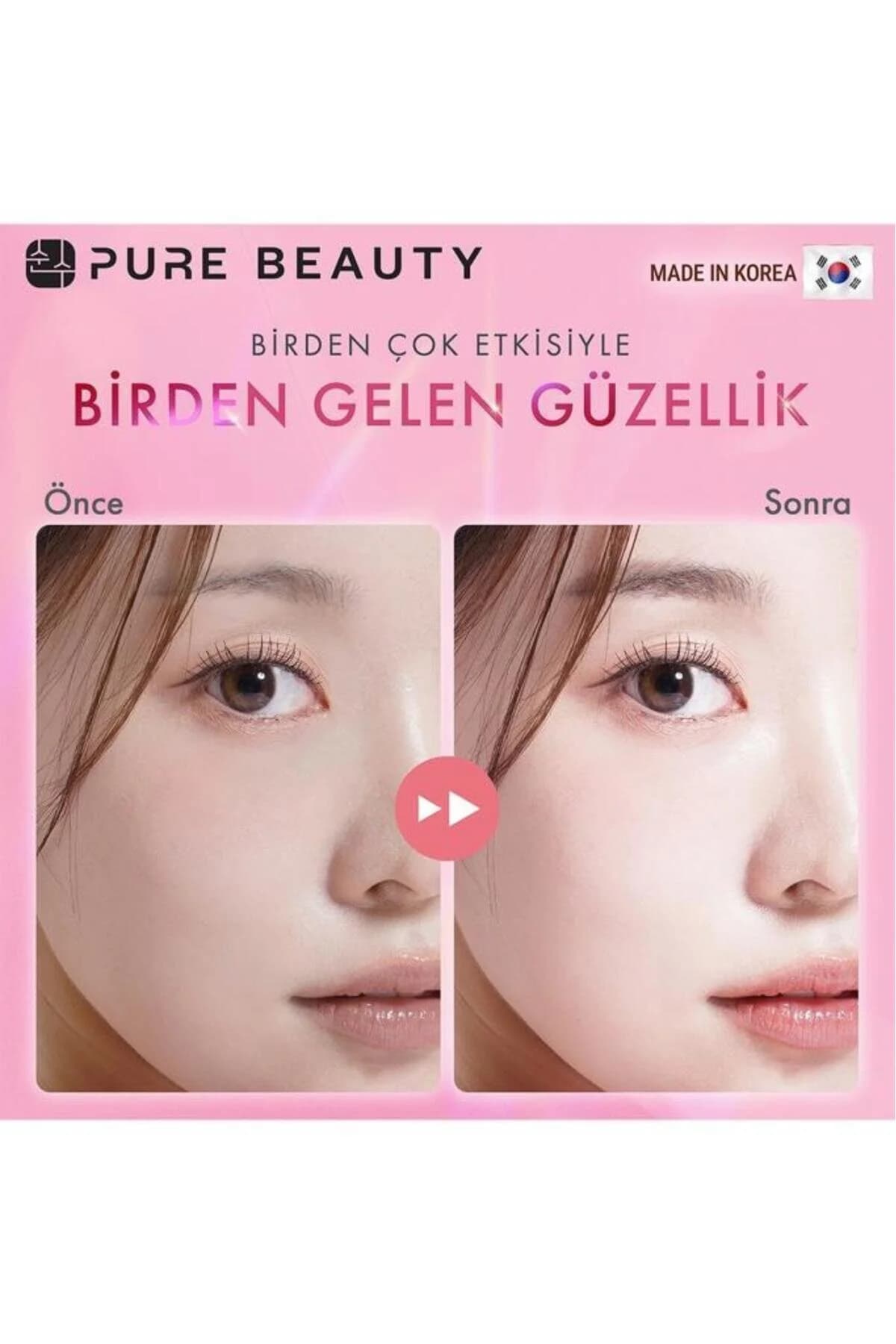 کرم سیسی پیور بیوتی PURE BEAUTY SPF50 PA++++ رنگ آیوری 30 میلیلیتر بژ — تصویر ۴