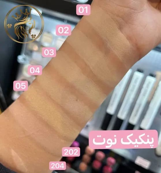 پنکیک نوت NOTE مدل Luminous Silk شماره 204 وزن 10 گرم - لوازم آرایشی شیمالی — تصویر ۲
