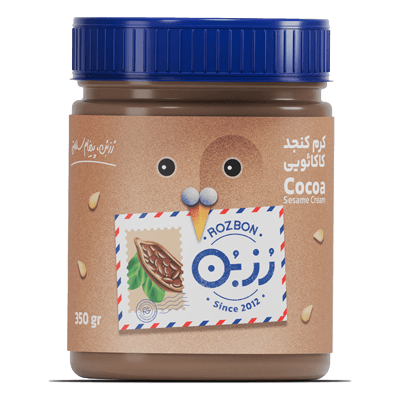 کرم کنجد کاکائویی ٤٠٠ گرمی