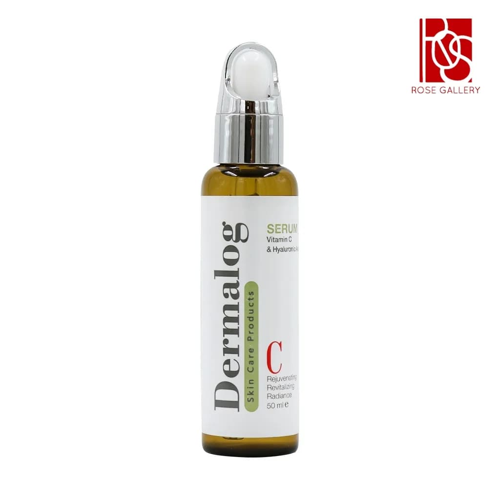سرم ویتامین C و هیالورونیک اسید درمالوگ 50 میلی لیتر — تصویر ۲